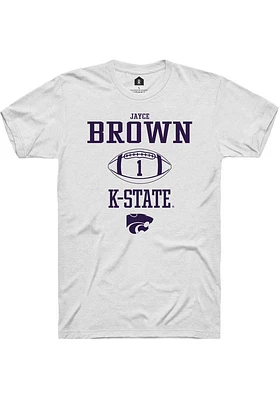Jayce Brown K-State Wildcats Rally NIL Sport Icon Short Sleeve T Shirt