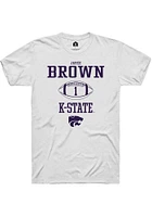 Jayce Brown K-State Wildcats Rally NIL Sport Icon Short Sleeve T Shirt