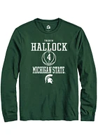 Theryn Hallock Michigan State Spartans Rally NIL Sport Icon Long Sleeve T Shirt
