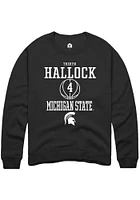 Theryn Hallock Rally Michigan State Spartans Mens NIL Sport Icon Long Sleeve Crew Sweatshir