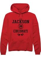 A'riel Jackson Rally Cincinnati Bearcats Mens NIL Sport Icon Long Sleeve Hoodie