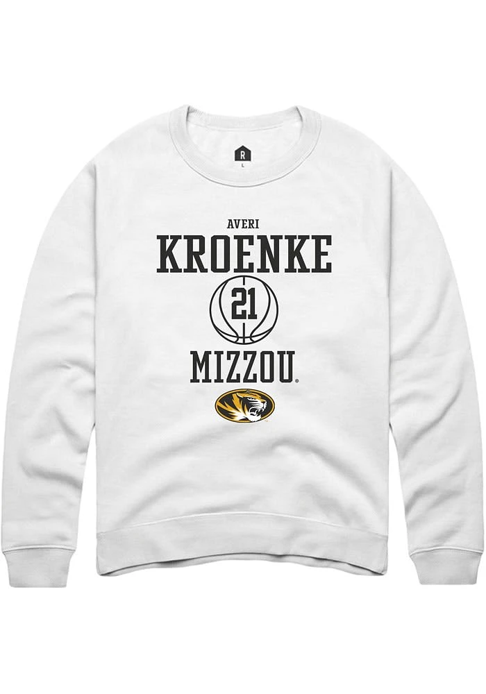 Averi Kroenke Rally Missouri Tigers Mens NIL Sport Icon Long Sleeve Crew Sweatshirt
