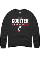 Bradley Coulter Rally Cincinnati Bearcats Mens NIL Stacked Box Long Sleeve Crew Sweatshir