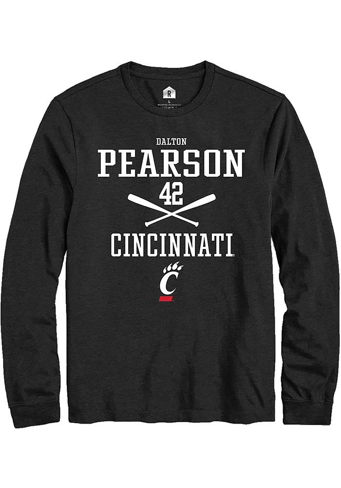 Dalton Pearson Cincinnati Bearcats Rally NIL Sport Icon Long Sleeve T Shirt