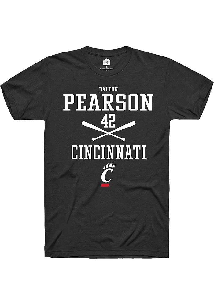 Dalton Pearson Cincinnati Bearcats Rally NIL Sport Icon Short Sleeve T Shirt