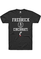 Cj Fredrick Cincinnati Bearcats Rally NIL Sport Icon Short Sleeve T Shirt