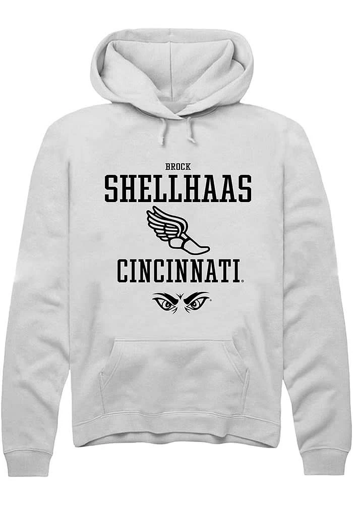 Brock Shellhaas Rally Cincinnati Bearcats Mens NIL Sport Icon Long Sleeve Hoodie