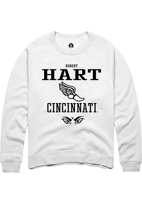 Robert Hart Rally Cincinnati Bearcats Mens NIL Sport Icon Long Sleeve Crew Sweatshirt