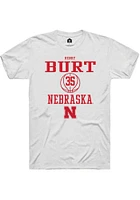 Henry Burt Nebraska Cornhuskers Rally NIL Sport Icon Short Sleeve T Shirt