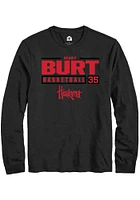 Henry Burt Nebraska Cornhuskers Rally NIL Stacked Box Long Sleeve T Shirt