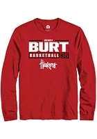 Henry Burt Nebraska Cornhuskers Rally NIL Stacked Box Long Sleeve T Shirt