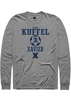 Gabriel Kuffel  Xavier Musketeers Graphite Rally NIL Sport Icon Long Sleeve T Shirt