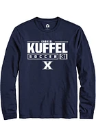 Gabriel Kuffel  Xavier Musketeers Navy Blue Rally NIL Stacked Box Long Sleeve T Shirt