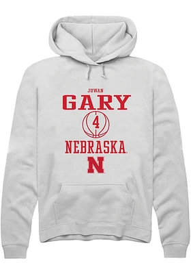 Juwan Gary Rally Nebraska Cornhuskers Mens NIL Sport Icon Long Sleeve Hoodie