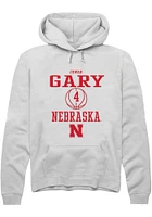 Juwan Gary Rally Nebraska Cornhuskers Mens NIL Sport Icon Long Sleeve Hoodie