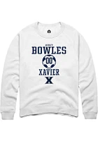 Ashley Bowles Rally Xavier Musketeers Mens NIL Sport Icon Long Sleeve Crew Sweatshirt