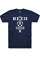 Maddie Reed  Xavier Musketeers Navy Blue Rally NIL Sport Icon Short Sleeve T Shirt