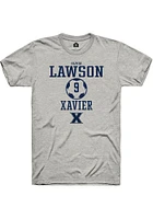 Olivia Lawson  Xavier Musketeers Ash Rally NIL Sport Icon Short Sleeve T Shirt