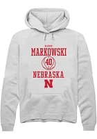 Alexis Markowski Rally Nebraska Cornhuskers Mens NIL Sport Icon Long Sleeve Hoodie