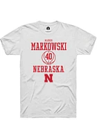 Alexis Markowski Nebraska Cornhuskers Rally NIL Sport Icon Short Sleeve T Shirt