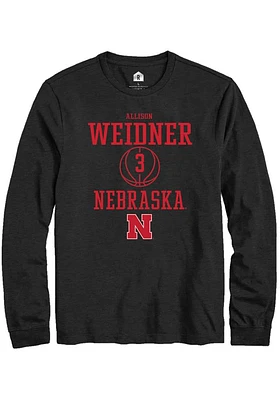 Allison Weidner Nebraska Cornhuskers Rally NIL Sport Icon Long Sleeve T Shirt