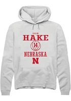 Callin Hake Rally Nebraska Cornhuskers Mens NIL Sport Icon Long Sleeve Hoodie