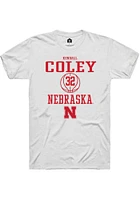 Kendall Coley Nebraska Cornhuskers Rally NIL Sport Icon Short Sleeve T Shirt