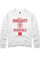 Kendall Moriarty Rally Nebraska Cornhuskers Mens NIL Sport Icon Long Sleeve Crew Sweatshirt
