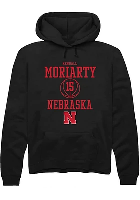 Kendall Moriarty Rally Nebraska Cornhuskers Mens NIL Sport Icon Long Sleeve Hoodie
