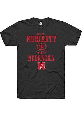 Kendall Moriarty Nebraska Cornhuskers Rally NIL Sport Icon Short Sleeve T Shirt