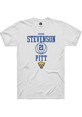 Vason Stevenson Pitt Panthers Rally NIL Sport Icon Short Sleeve T Shirt