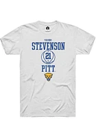 Vason Stevenson Pitt Panthers Rally NIL Sport Icon Short Sleeve T Shirt