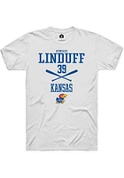 Aynslee Linduff Kansas Jayhawks Rally NIL Sport Icon Short Sleeve T Shirt
