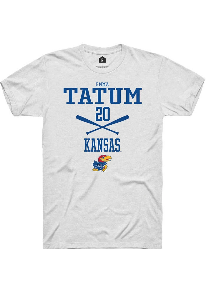 Emma Tatum Kansas Jayhawks Rally NIL Sport Icon Short Sleeve T Shirt