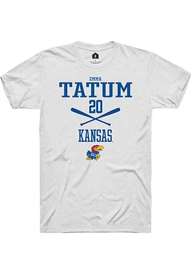 Emma Tatum Kansas Jayhawks Rally NIL Sport Icon Short Sleeve T Shirt