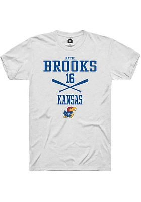 Katie Brooks Kansas Jayhawks Rally NIL Sport Icon Short Sleeve T Shirt