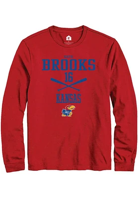 Katie Brooks Kansas Jayhawks Rally NIL Sport Icon Long Sleeve T Shirt
