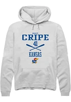 Hailey Cripe Rally Kansas Jayhawks Mens NIL Sport Icon Long Sleeve Hoodie