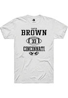 Carter Brown Cincinnati Bearcats Rally NIL Sport Icon Short Sleeve T Shirt