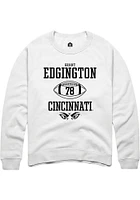 Grant Edgington Rally Cincinnati Bearcats Mens NIL Sport Icon Long Sleeve Crew Sweatshirt