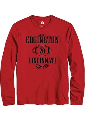 Grant Edgington Cincinnati Bearcats Rally NIL Sport Icon Long Sleeve T Shirt