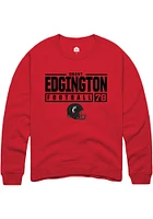 Grant Edgington Rally Cincinnati Bearcats Mens NIL Stacked Box Long Sleeve Crew Sweatshirt