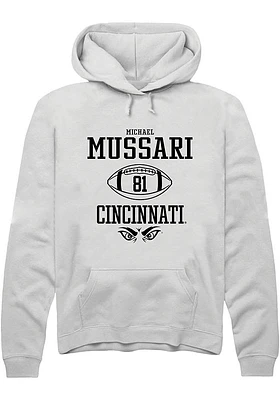 Michael Mussari Rally Cincinnati Bearcats Mens NIL Sport Icon Long Sleeve Hoodie