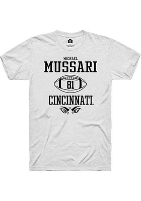 Michael Mussari Cincinnati Bearcats Rally NIL Sport Icon Short Sleeve T Shirt