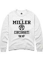 Paige Miller Rally Cincinnati Bearcats Mens NIL Sport Icon Long Sleeve Crew Sweatshirt