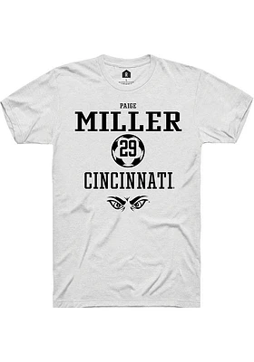 Paige Miller Cincinnati Bearcats Rally NIL Sport Icon Short Sleeve T Shirt