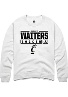 Sydney Waiters Rally Mens Cincinnati Bearcats NIL Stacked Box Crew Sweatshirt