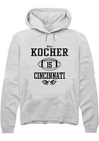 Will Kocher Rally Mens Cincinnati Bearcats NIL Sport Icon Hooded Sweatshirt