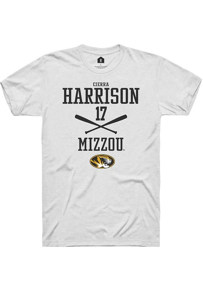 Cierra Harrison Missouri Tigers Rally NIL Sport Icon Short Sleeve T Shirt