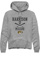 Cierra Harrison  Rally Missouri Tigers Mens Graphite NIL Sport Icon Long Sleeve Hoodie